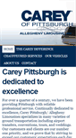 Mobile Screenshot of carey-alleghenylimo.com